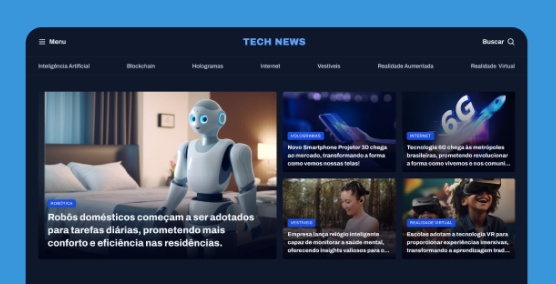 projeto tech news